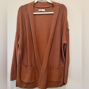 Sonoma Women's Brown Cardigan Sweater
